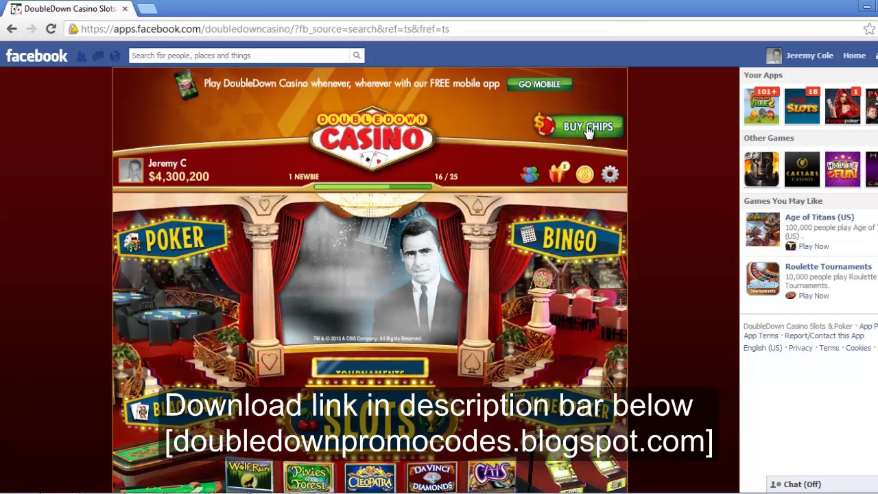 Promotion code for doubledown casino free